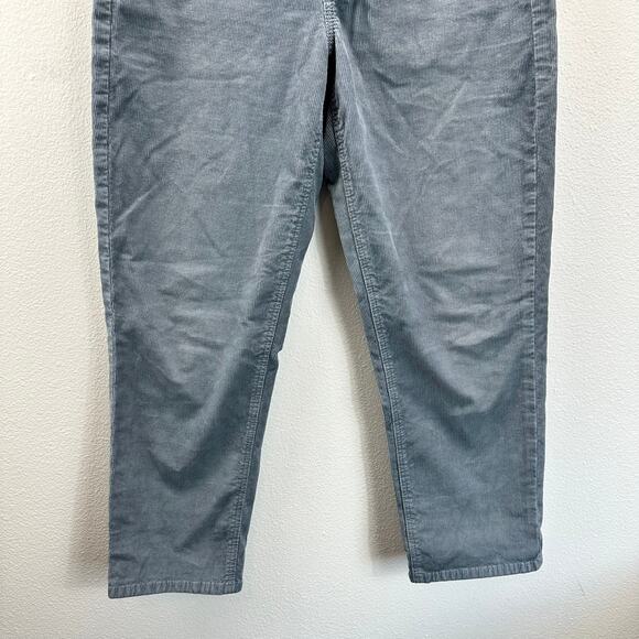 American Eagle Mom Straight Jeans Corduroy Pants Light Blue 8 Short - Picture 4 of 14